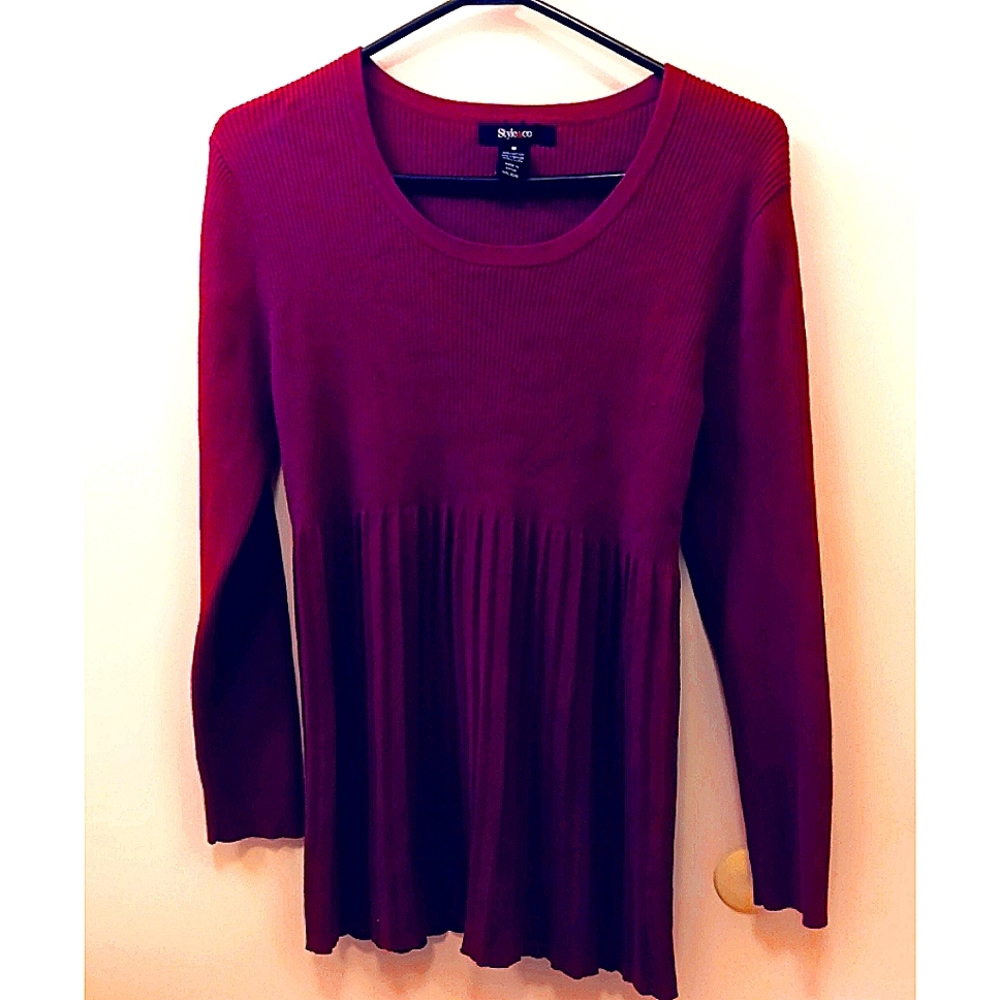 Hem Peplum Top
